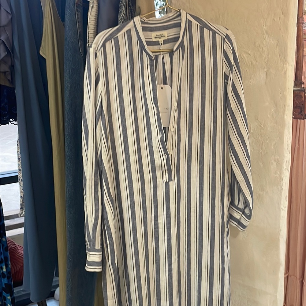 Maxi linen dress